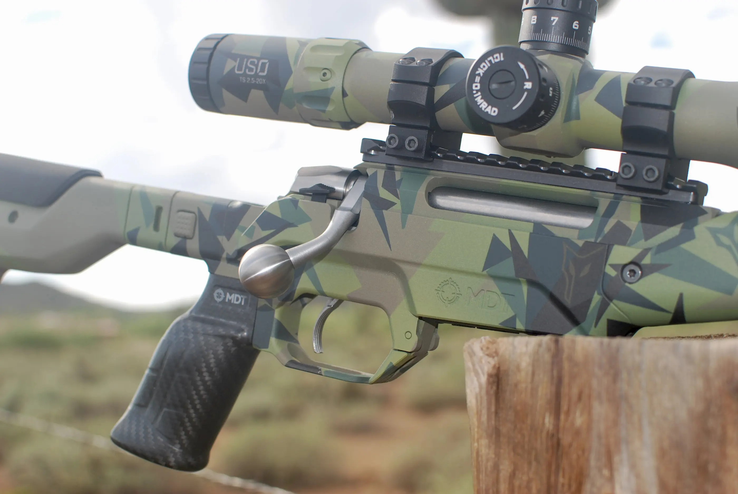 Carnimore custom work featuring professional Duracoat application and precision craftsmanship by Arizona firearms specialist